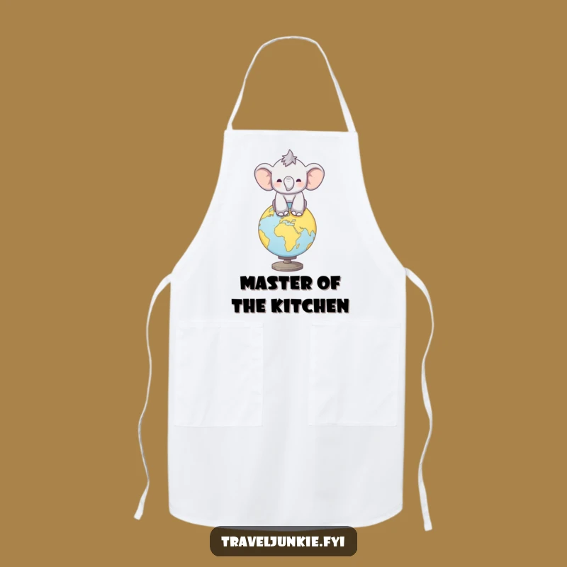 Funny Elephant Chef Apron: Cook Up Fun Around the World