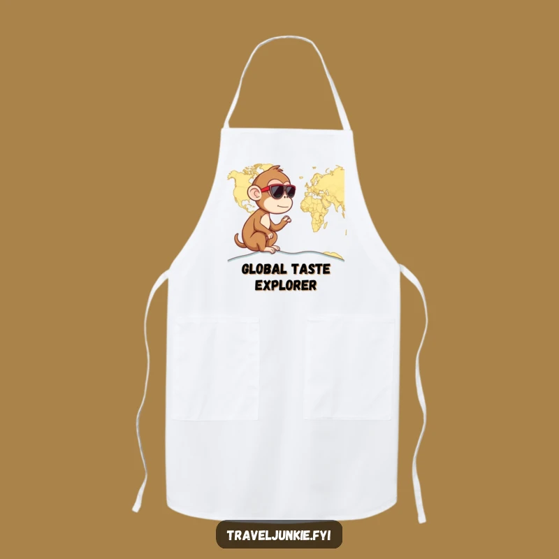 Funny Monkey Chef Apron: Culinary Quests, Perfect Humorous Gift for Cooks