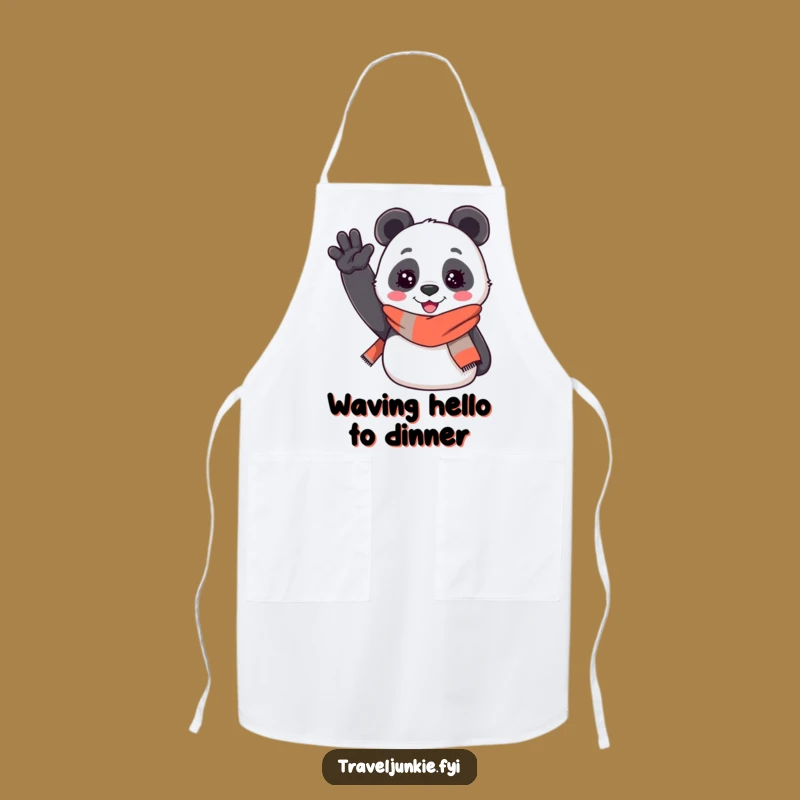 Funny Panda Chef Apron: Cook with Friendly Humor, Great Funny Gift