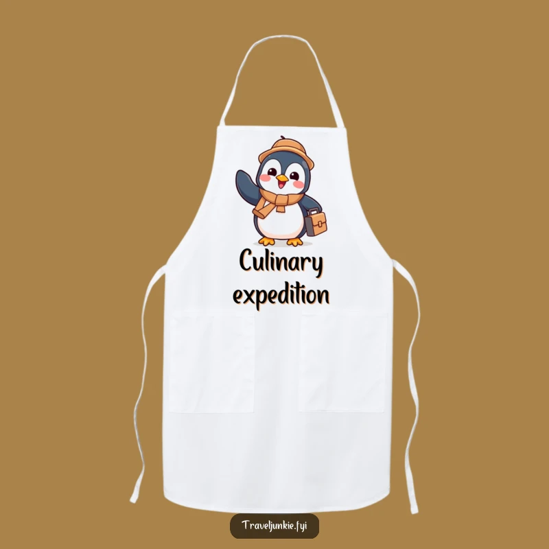Funny Penguin Chef Apron: Kitchenfarewell, Perfect Humorous Gift for Cooks