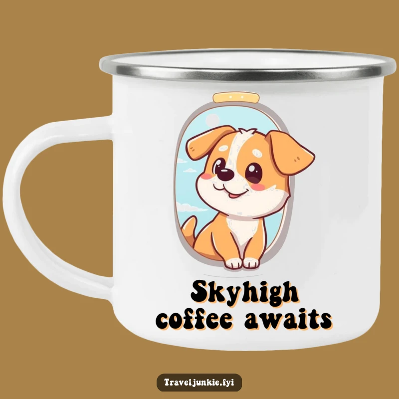 Funny Dog Campfire Mug: Adventure Fuel for Outdoor Explorers