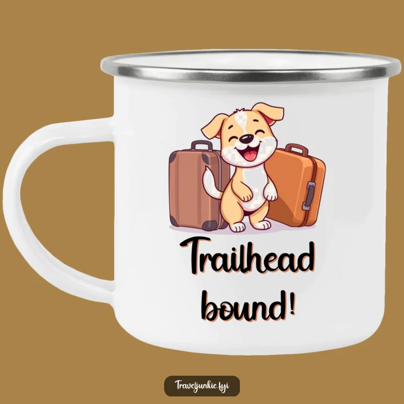 Funny Dog Campfire Mug: Durable & Hilarious Gift for Outdoor Dog Adventures!