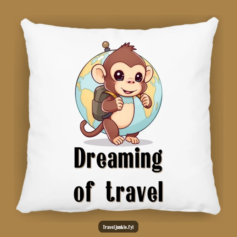 Funny Monkey Pillow: Cozy Comfort and Curious Humor, Perfect Funny Gift