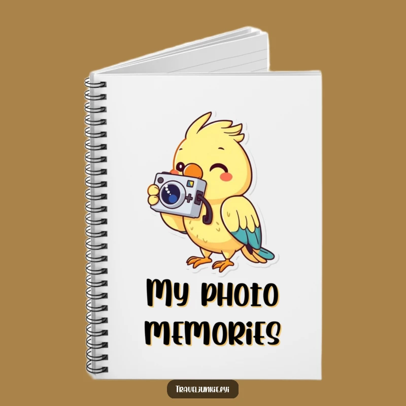 Funny Parrot Camera Notebook: Cheerful Photographer's Journal, Gift for Creatives