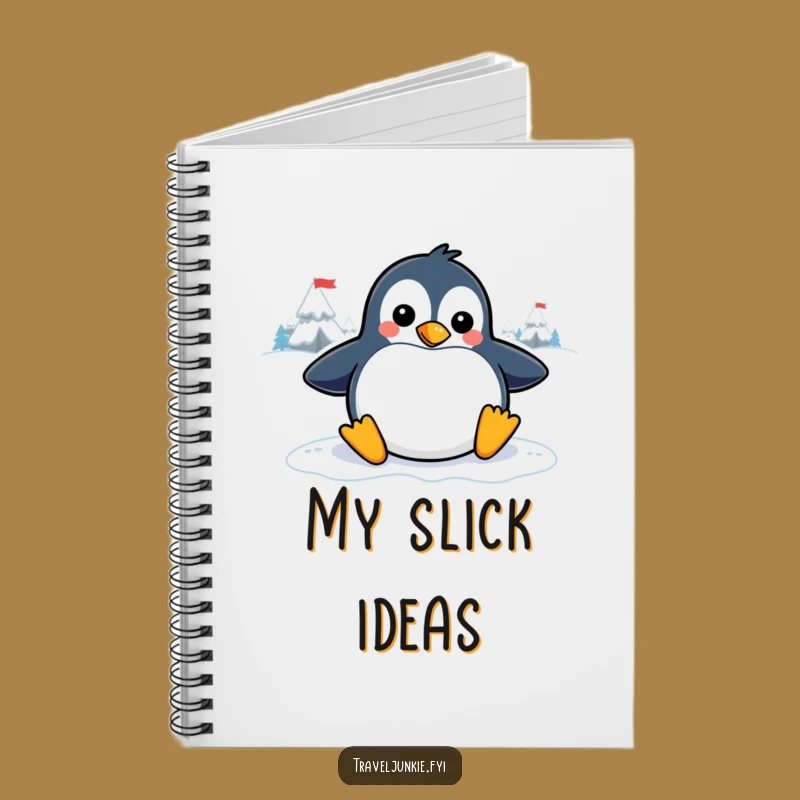 Funny Penguin Notebook: Playful Character Journal for Winter Ideas
