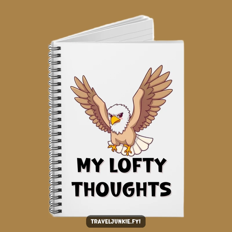 Funny Eagle Traveler Notebook: Jot Down High-Level Ideas