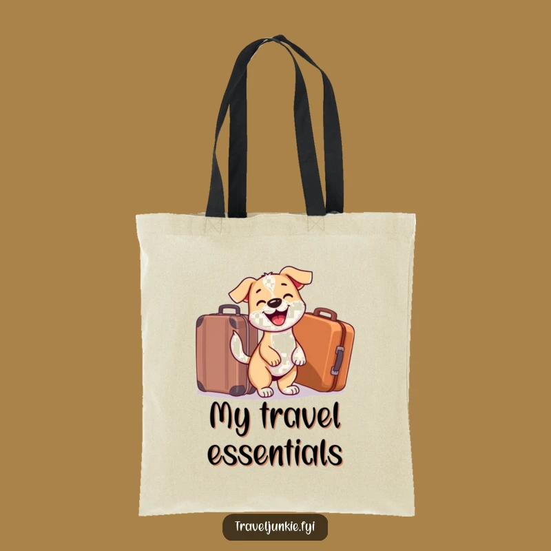 Funny Dog Suitcase Tote Bag: Your Go-To Funny Gift for Travel-Loving Dog Moms!